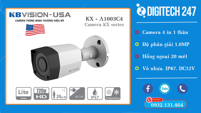 Kbvision KX-A1003C4